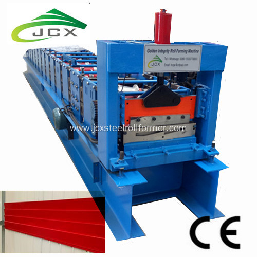 Aluminum roof cladding roll forming machine